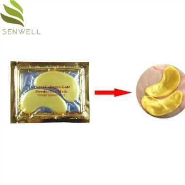 Kristály kollagén arany por maszk